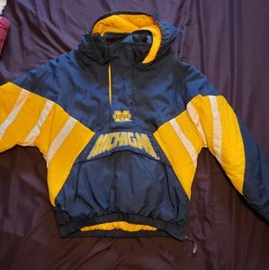 Vintage University of Michigan Starter jacket